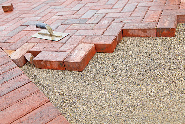 Residential Paver Driveway in Sewaren, NJ